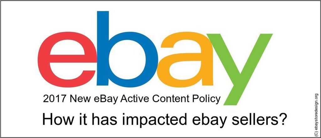 2017 New eBay Active Content Policy