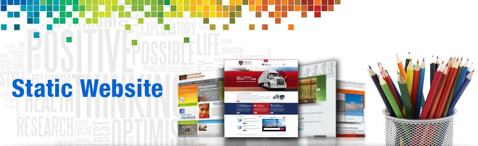 Static Website Design by ebaystoredesign