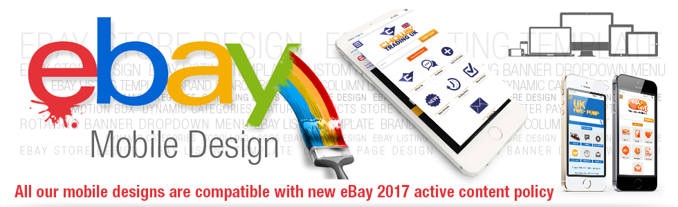 Outstanding custom eBay mobile designs